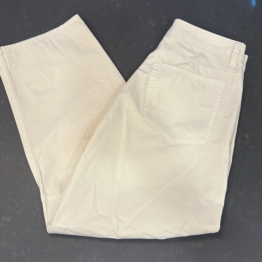 rag & bone Charlie Pant in color Ivory - Picture 9 of 13